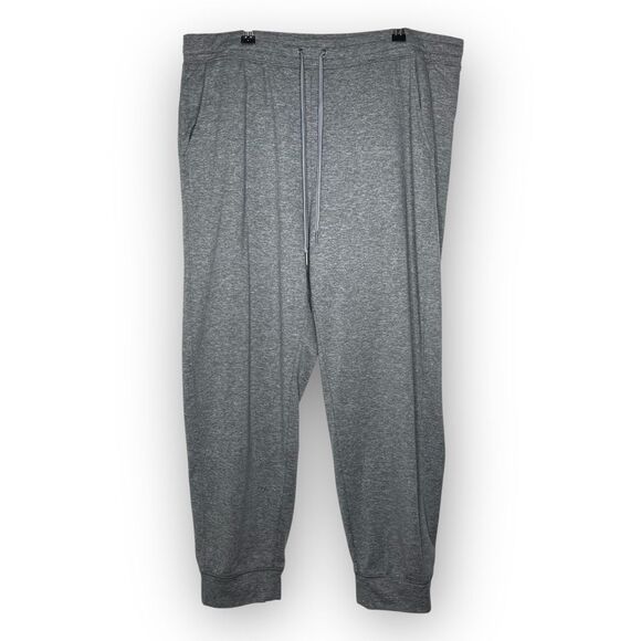 American Eagle Outfitters Joggers Sweatpants Gray Tapered Casual Leisure Mens XL - Picture 1 of 11